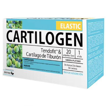 Cartilogen Elastic 20 Ampollas | Dietmed
