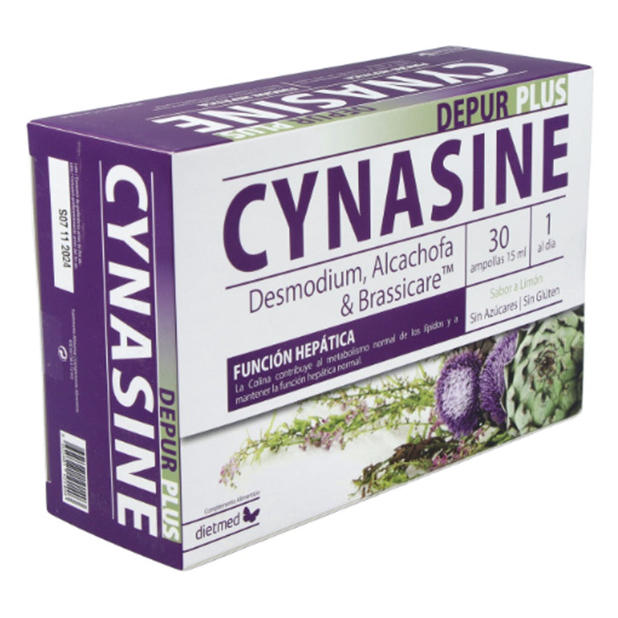 Cynasine Depur Plus 30 Ampollas | Dietmed - Dietetica Ferrer