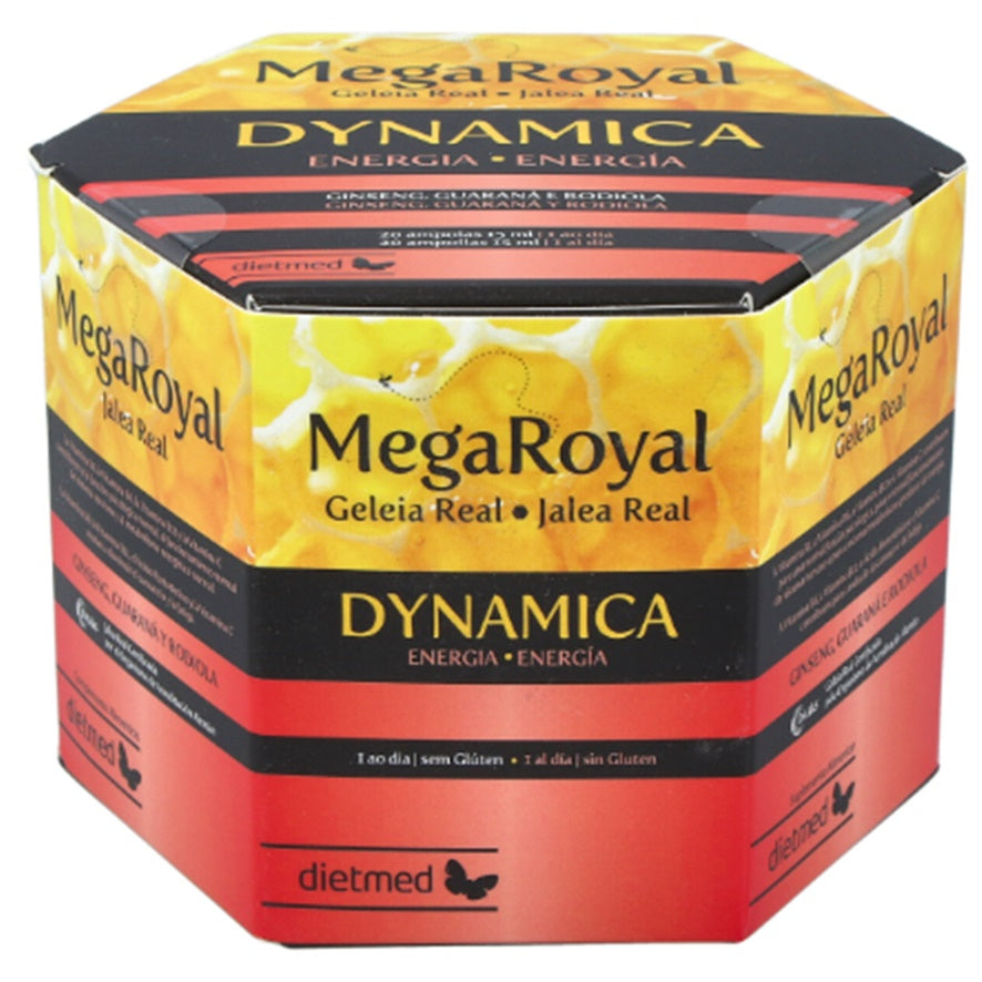Mega Royal Dynamic 20 Ampollas | Dietmed - Dietetica Ferrer