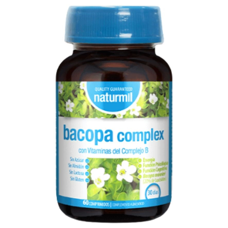 Bacopa Complex 60 Comprimidos | Naturmil - Dietetica Ferrer