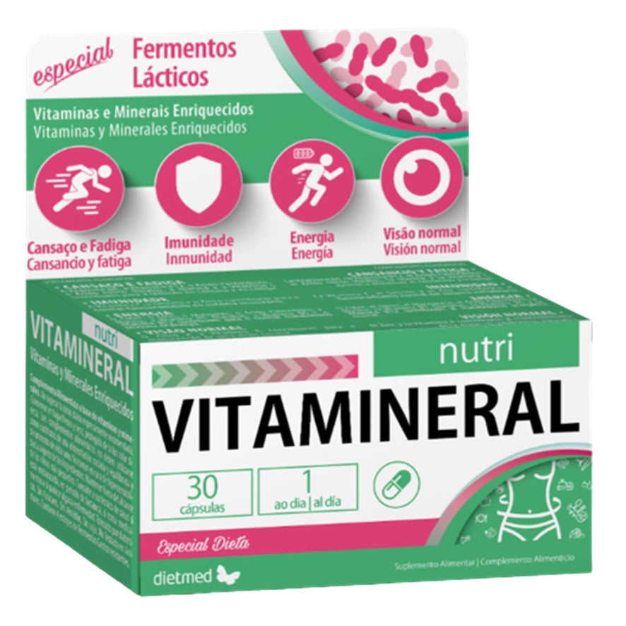 Vitamineral Nutri 30 Cápsulas | Dietmed