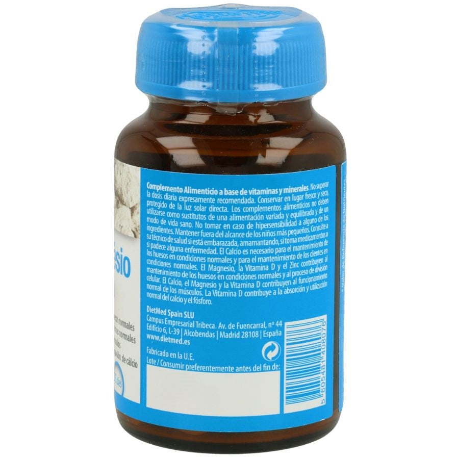 Calcio + Magnesio + Zinc y Vitamina D 90 Comprimidos | Naturmil - Dietetica Ferrer