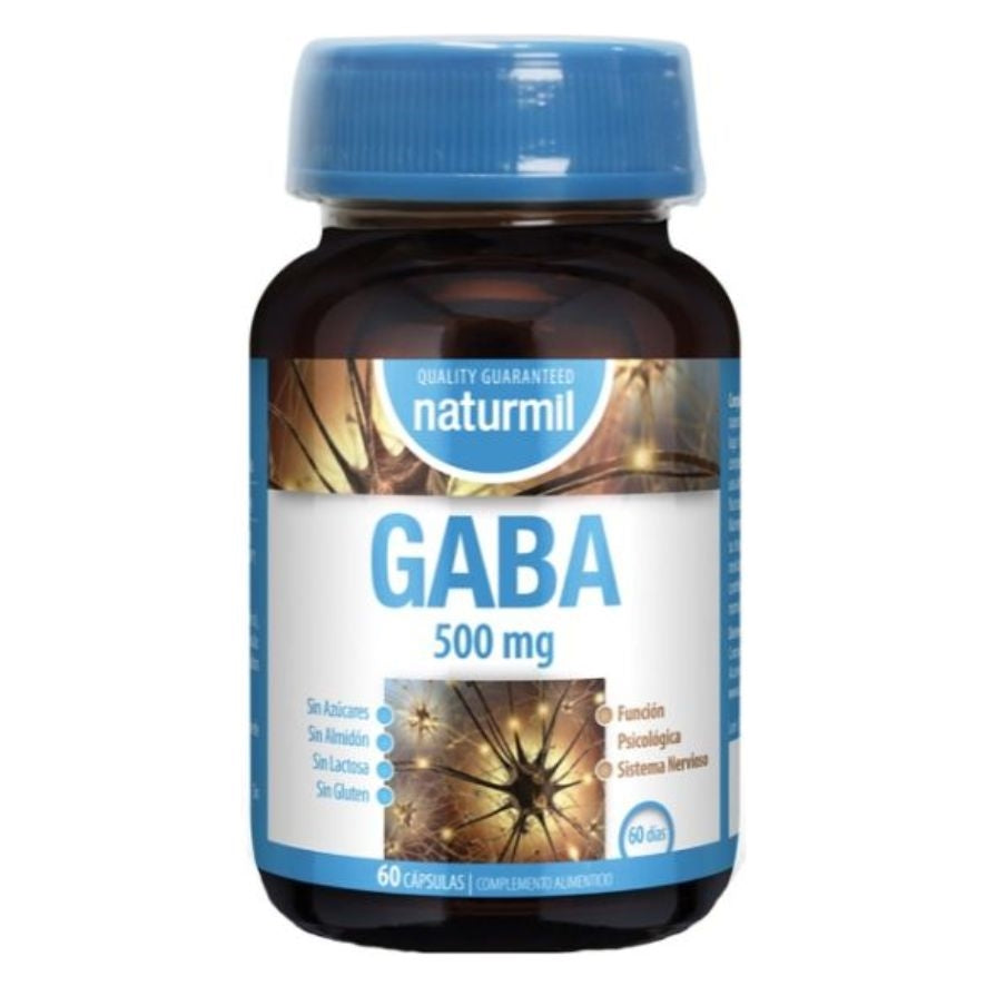 Gaba 500 Mg 60 Cápsulas | Naturmil - Dietetica Ferrer