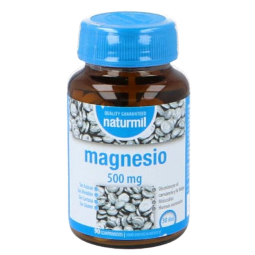 Magnesio 500mg 90 Comprimidos | Naturmil - Dietetica Ferrer