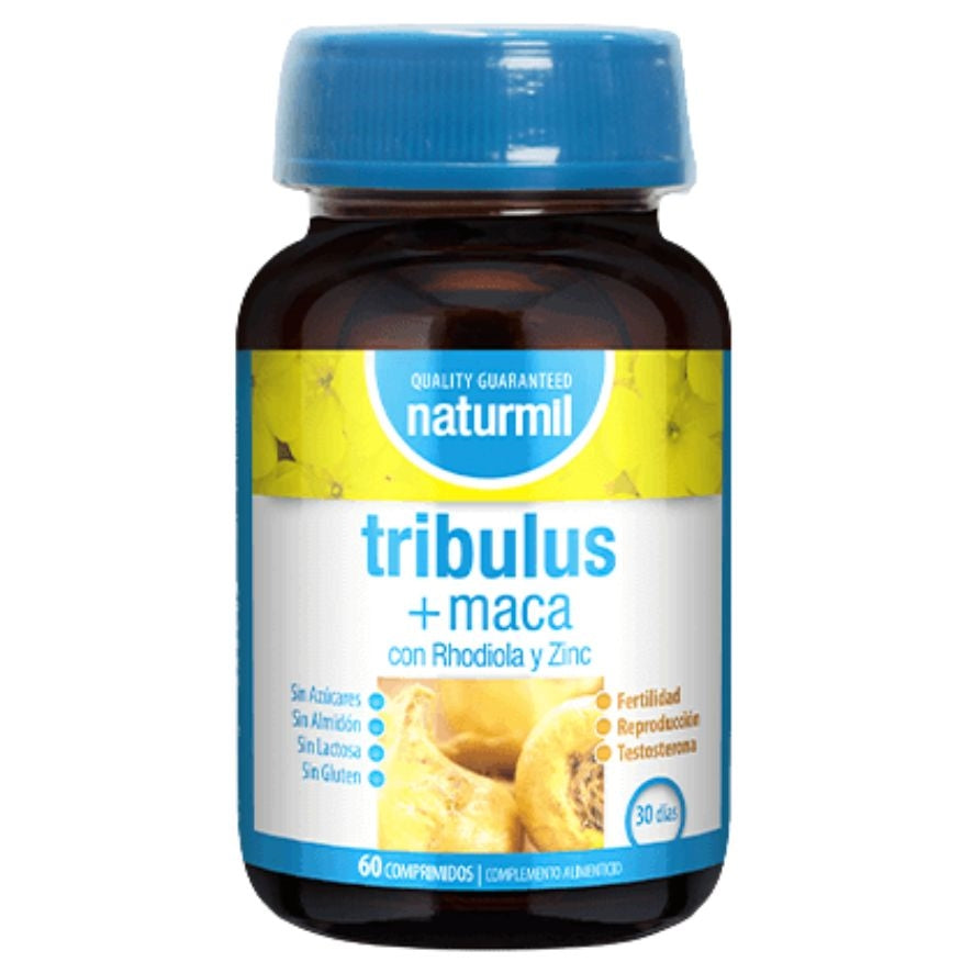 Tribulus + Maca 60 Comprimidos | Naturmil - Dietetica Ferrer