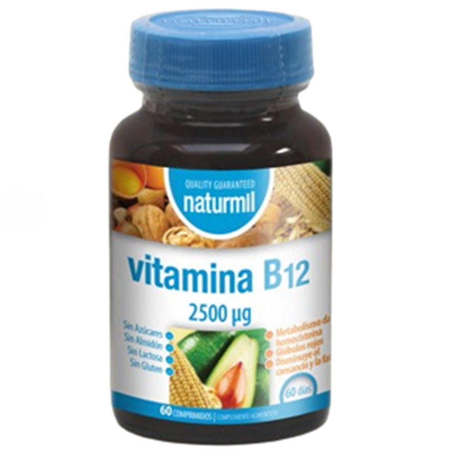 Vitamina B12 60 Comprimidos | Naturmil
