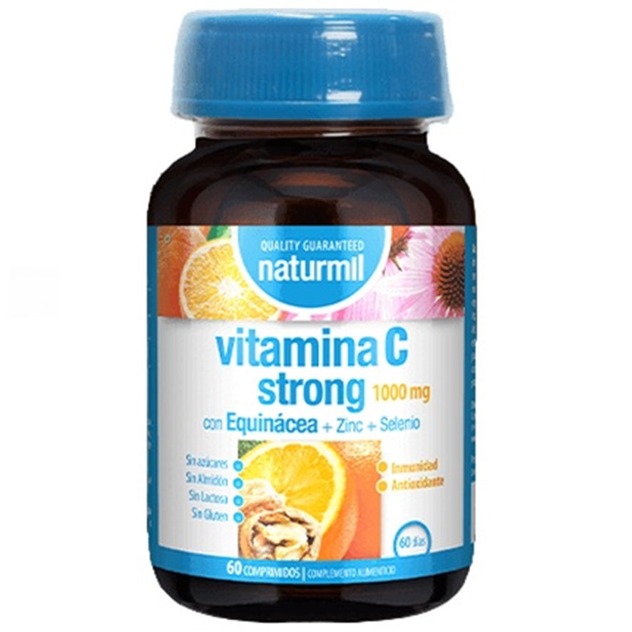 Vitamina C Strong 60 Comprimidos | Naturmil - Dietetica Ferrer