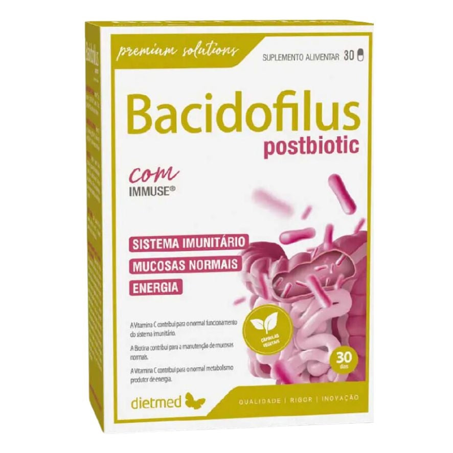 Bacidofilus Postbiotic 30 Cápsulas | Dietmed