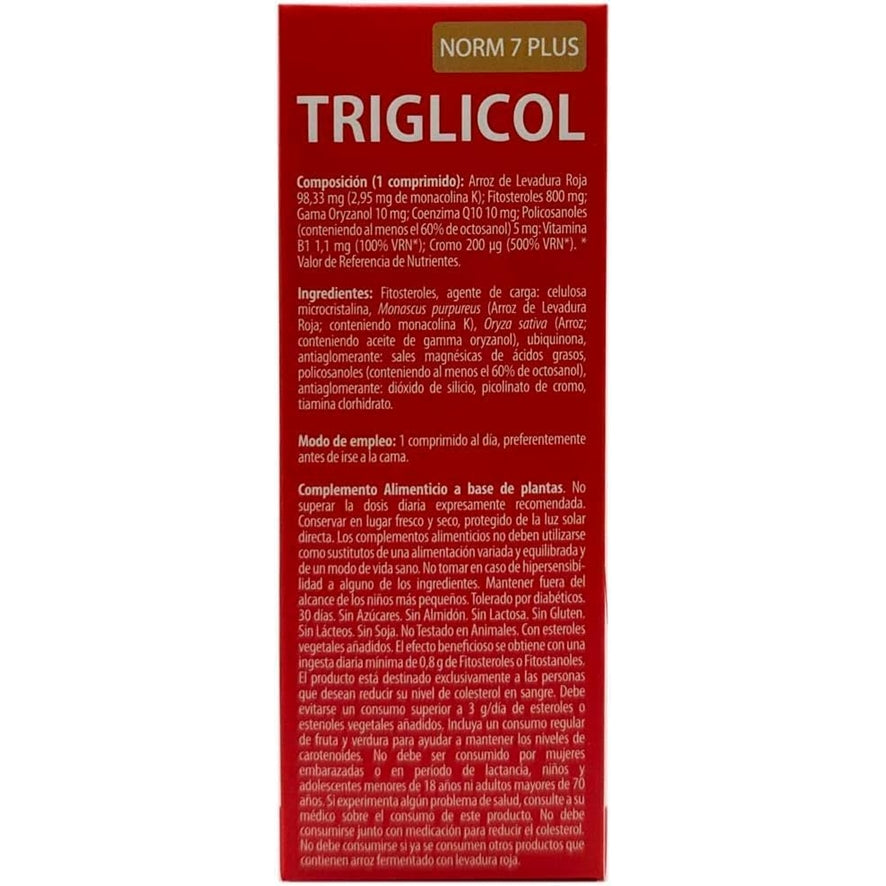 Triglicol Norm 7 30 Capsulas | Dietmed - Dietetica Ferrer