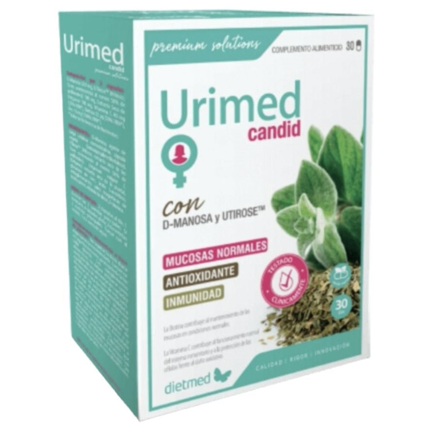 Urimed Candid 30 Capsulas | Dietmed - Dietetica Ferrer