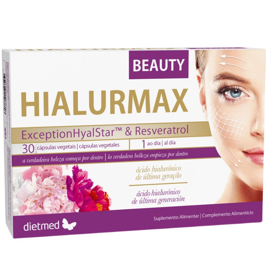 Hialurmax Beauty 30 Capsulas | Dietmed - Dietetica Ferrer