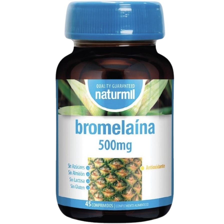Bromelaína 500 Mg 45 Comprimidos | Naturmil - Dietetica Ferrer