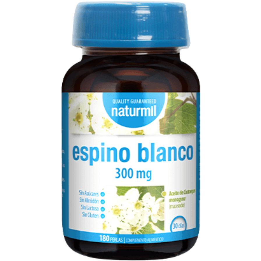 Espino Blanco 300Mg 180 Perlas | Naturmil - Dietetica Ferrer