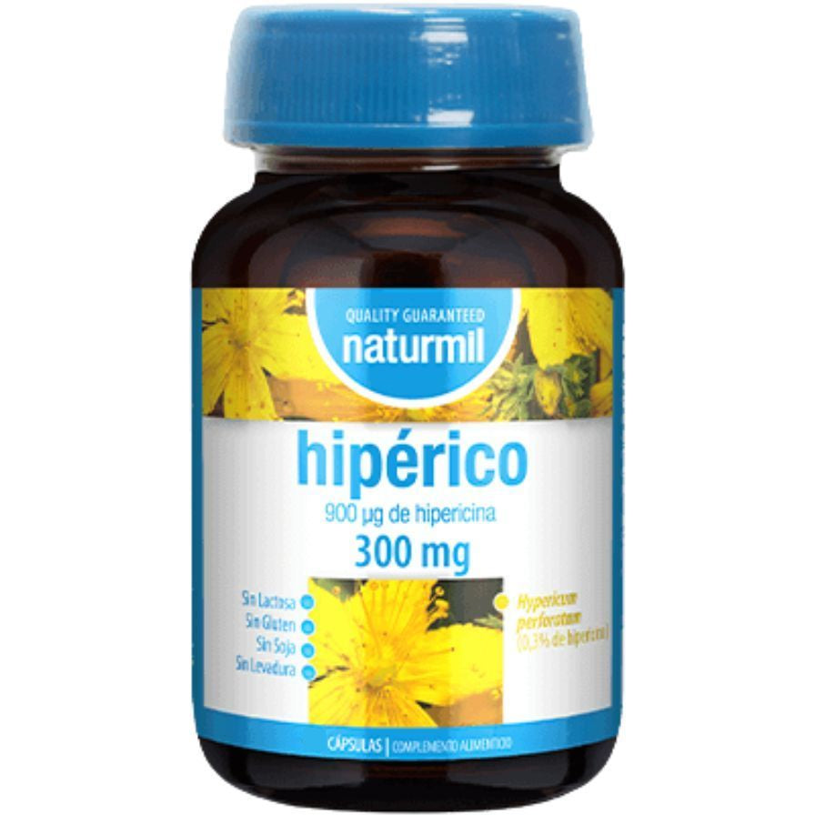Hipérico 300Mg 90 Cápsulas | Naturmil - Dietetica Ferrer