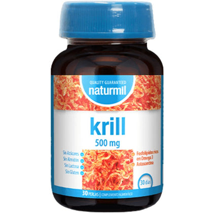 Krill 500mg 30 Capsulas | Naturmil - Dietetica Ferrer