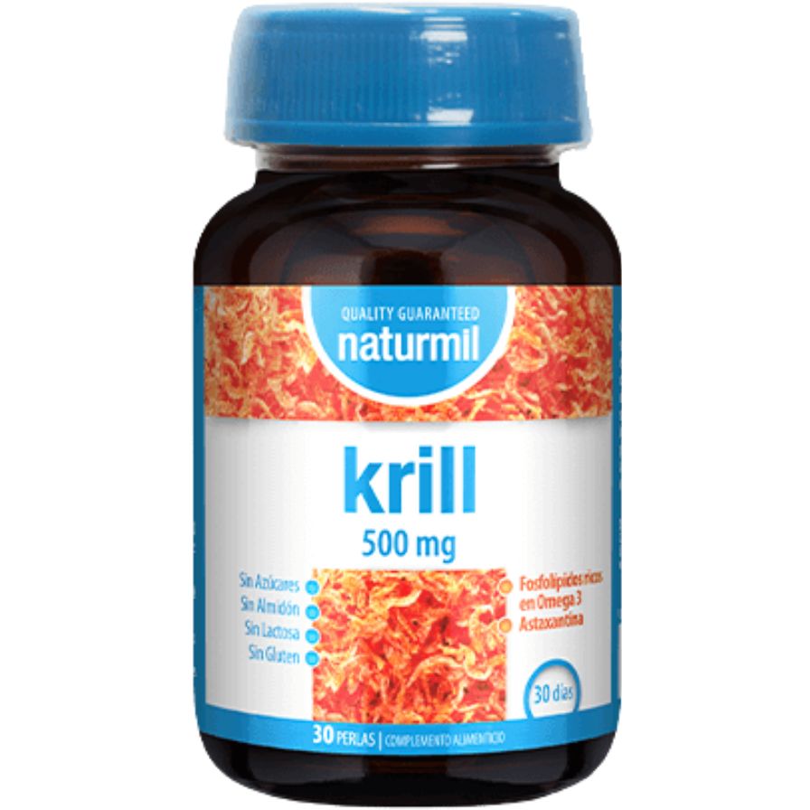 Krill 500mg 30 Capsulas | Naturmil - Dietetica Ferrer