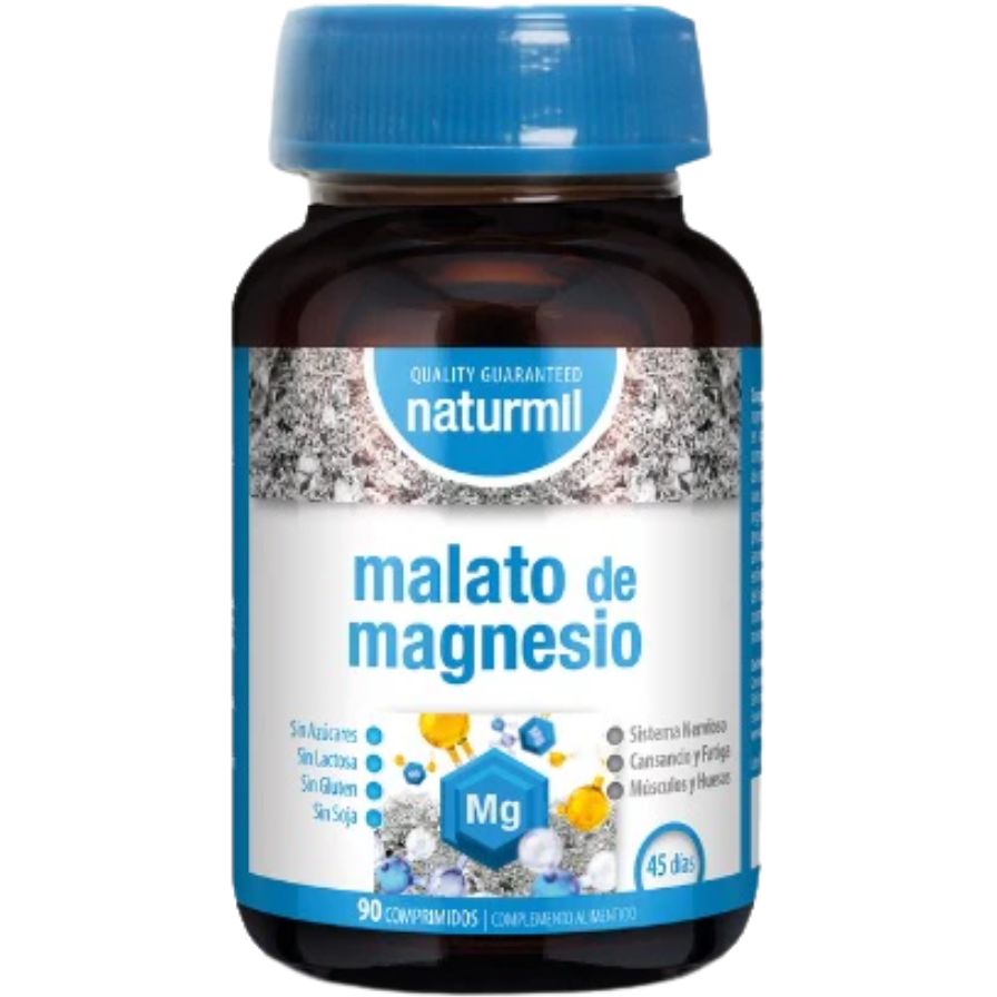 Magnesio (Malato) 90 Comprimidos | Naturmil - Dietetica Ferrer