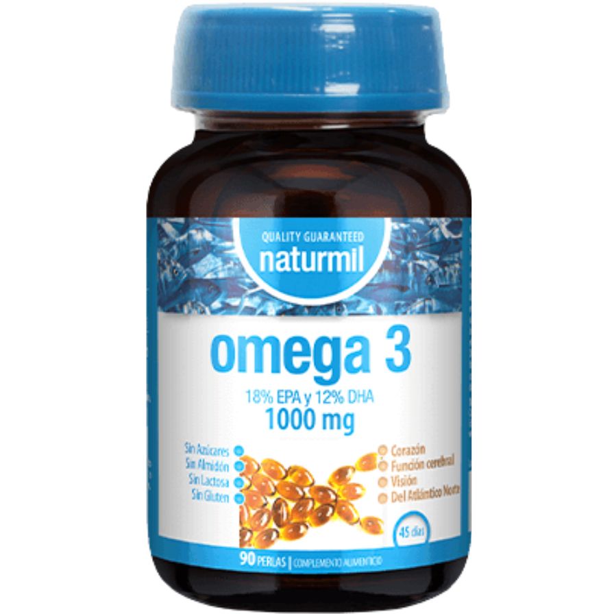 Omega 3 1000Mg 18/12 90 Perlas | Naturmil - Dietetica Ferrer