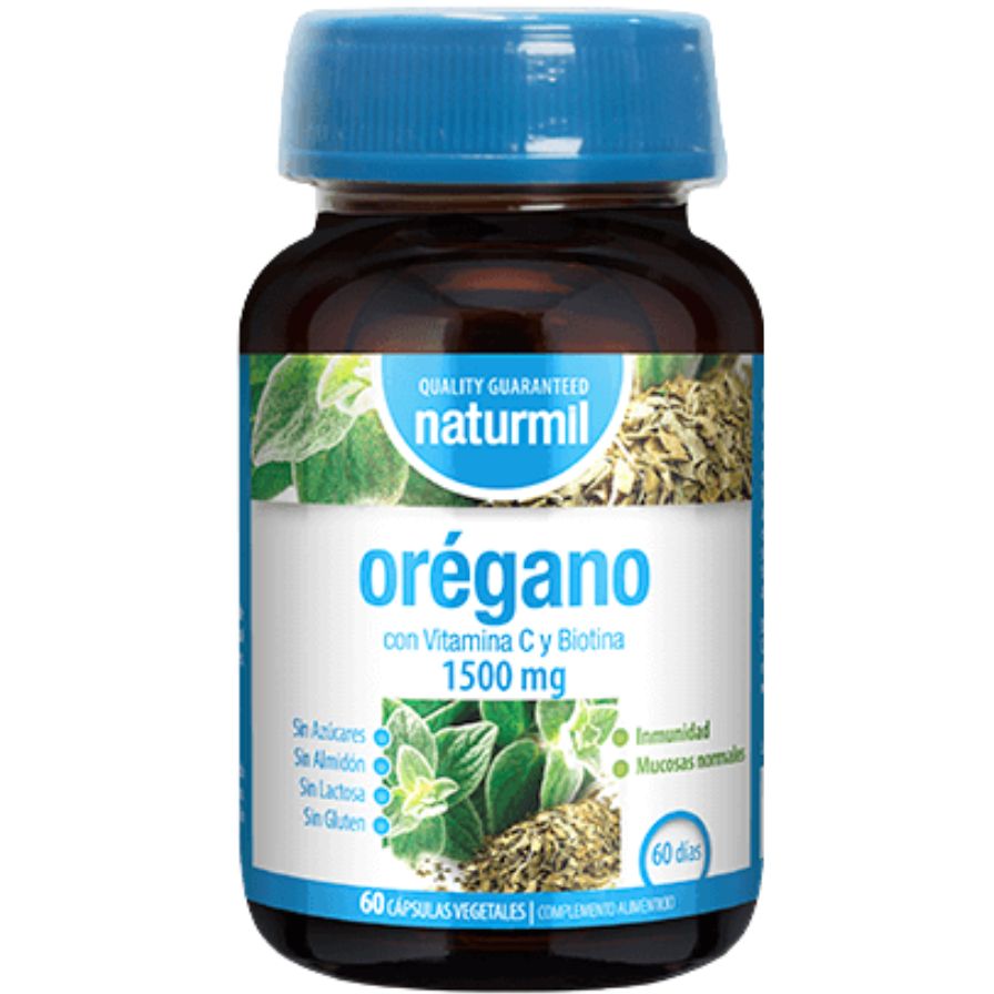 Orégano Complex 1500Mg 60 Cápsulas | Naturmil - Dietetica Ferrer