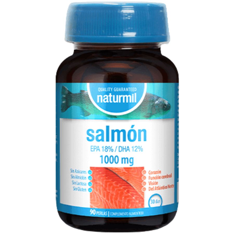 Salmón 1000Mg 90 Perlas | Naturmil - Dietetica Ferrer