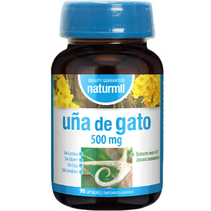 Uña de Gato 500 mg 90 Capsulas | Naturmil - Dietetica Ferrer