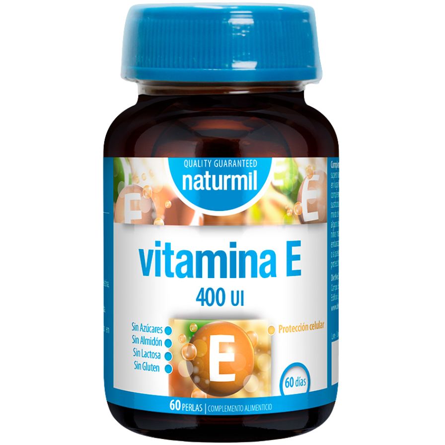 Vitamina E 400 Ui 60 Cápsulas | Naturmil - Dietetica Ferrer