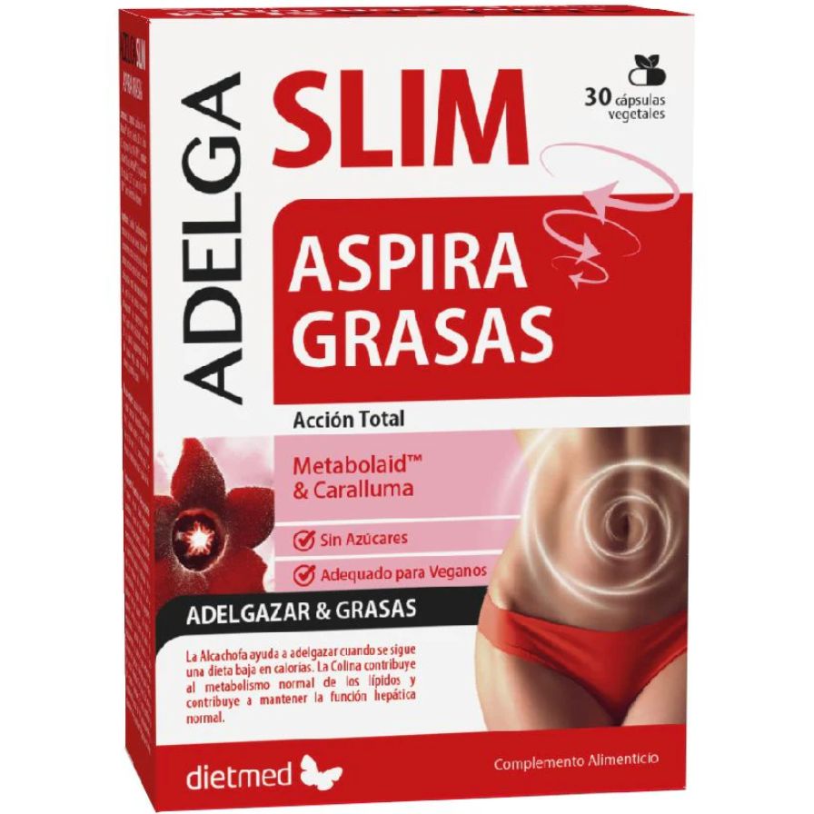 Adelgaslim Aspira Grasas 30 cápsulas | Dietmed - Dietetica Ferrer
