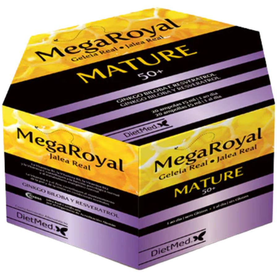 Mega Royal Mature 20 Ampollas | Dietmed - Dietetica Ferrer