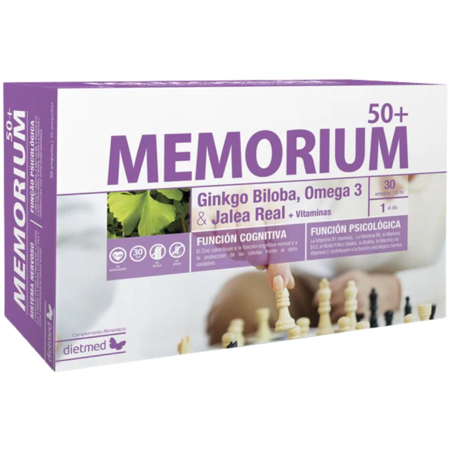 Memorium 50+ 30 Ampollas | Dietmed - Dietetica Ferrer