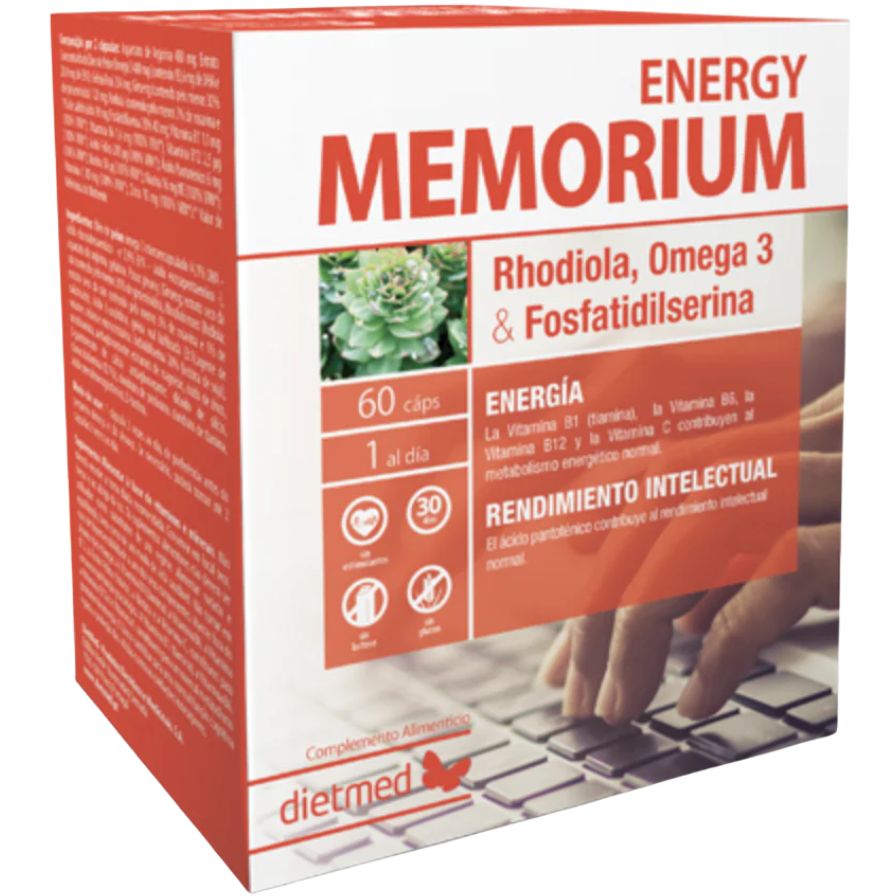 Memorium Energy 60 Capsulas | Dietmed - Dietetica Ferrer