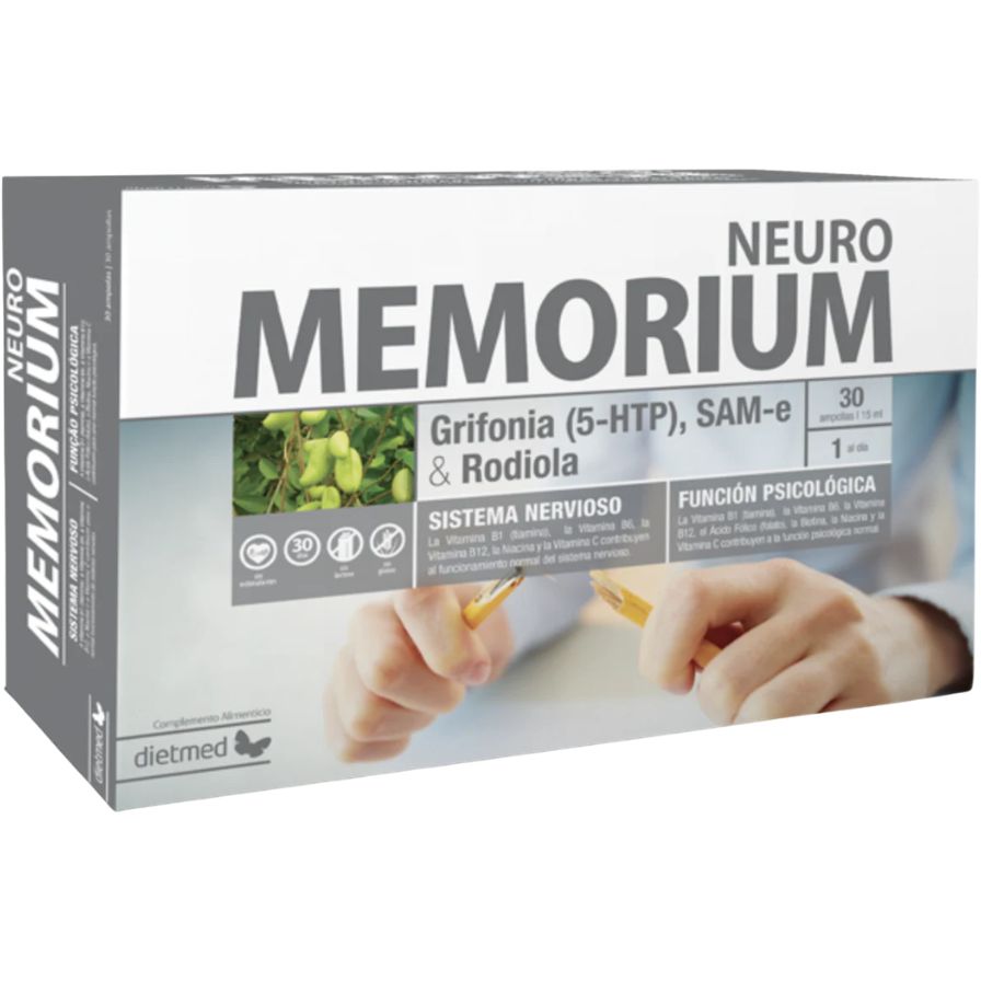 Memorium Neuro 30 Ampollas | Dietmed - Dietetica Ferrer
