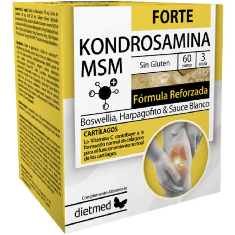 Kondrosamina MSM SOS 60 Comprimidos | Dietmed - Dietetica Ferrer
