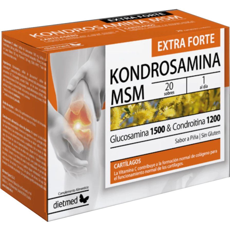 Kondrosamina MSM Flex 20 Sobres | Dietmed - Dietetica Ferrer
