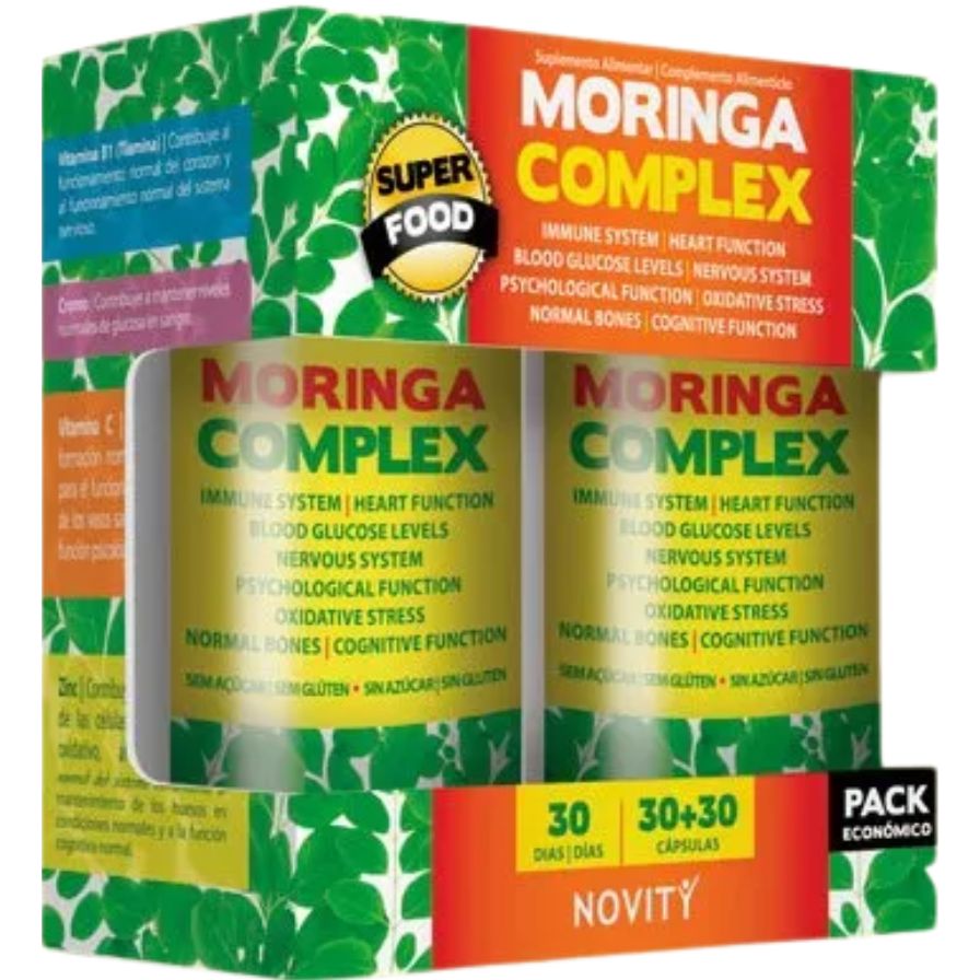 Moringa Complex Pack Economico (30+30) Capsulas | Novity - Dietetica Ferrer