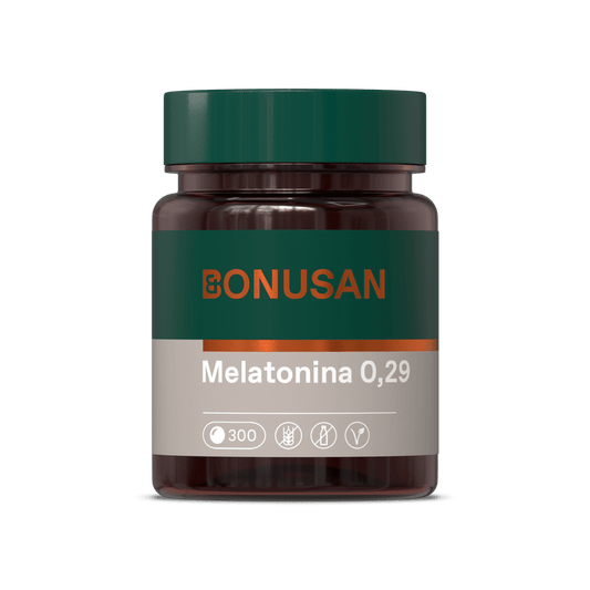 Melatonina 0,29 mg 300 Tabletas | Bonusan - Dietetica Ferrer