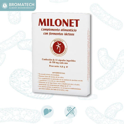 Milonet 24 cápsulas | Bromatech - Dietetica Ferrer