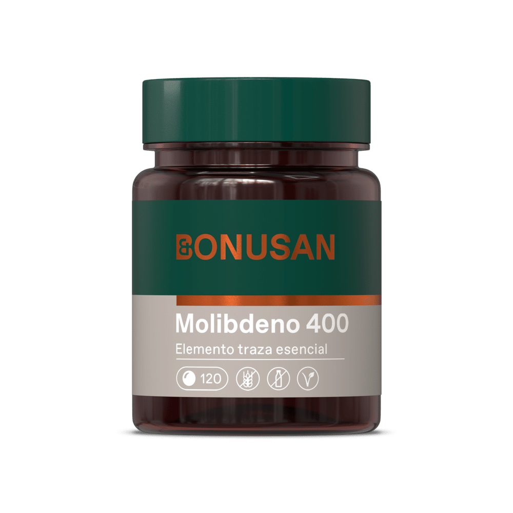 Molibdeno 400 mcg 120 Tabletas | Bonusan - Dietetica Ferrer