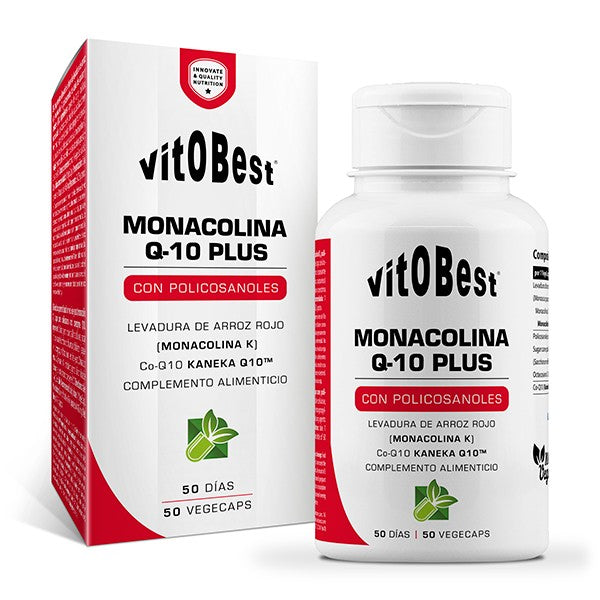 Monacolina + Q10 50 cápsulas | Vitobest - Dietetica Ferrer