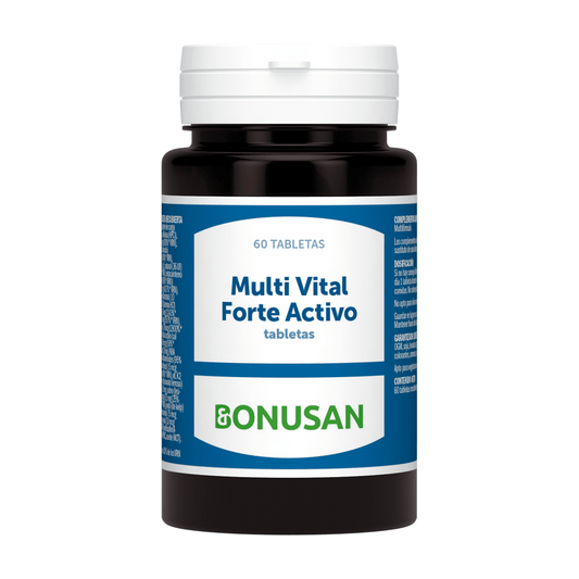 Multi Vital Forte Activo 60 Tabletas | Bonusan - Dietetica Ferrer