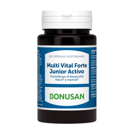 Multi Vital Forte Junior Activo 60 Capsulas | Bonusan - Dietetica Ferrer