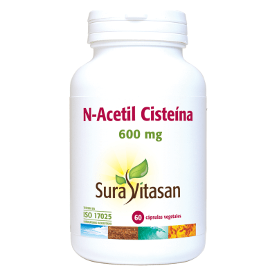N-Acetil Cisteína 60 cápsulas | Sura Vitasan - Dietetica Ferrer