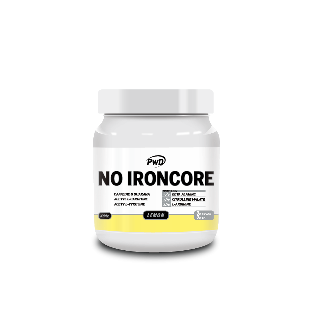 NO Ironcore Limon 480 gr | PWD Nutrition - Dietetica Ferrer