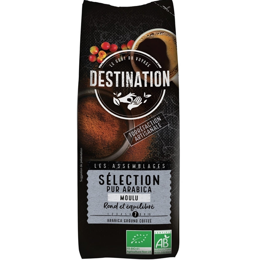 Cafe Molido Seleccion 100% Arabica 250 gr Bio | Destination