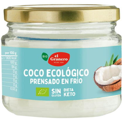 Aceite de Coco Virgen Extra Bio | El Granero Integral