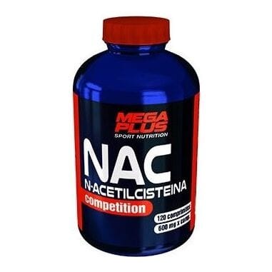 Nac-N Acetilcisteina Competition 120 Comprimidos | Mega Plus - Dietetica Ferrer