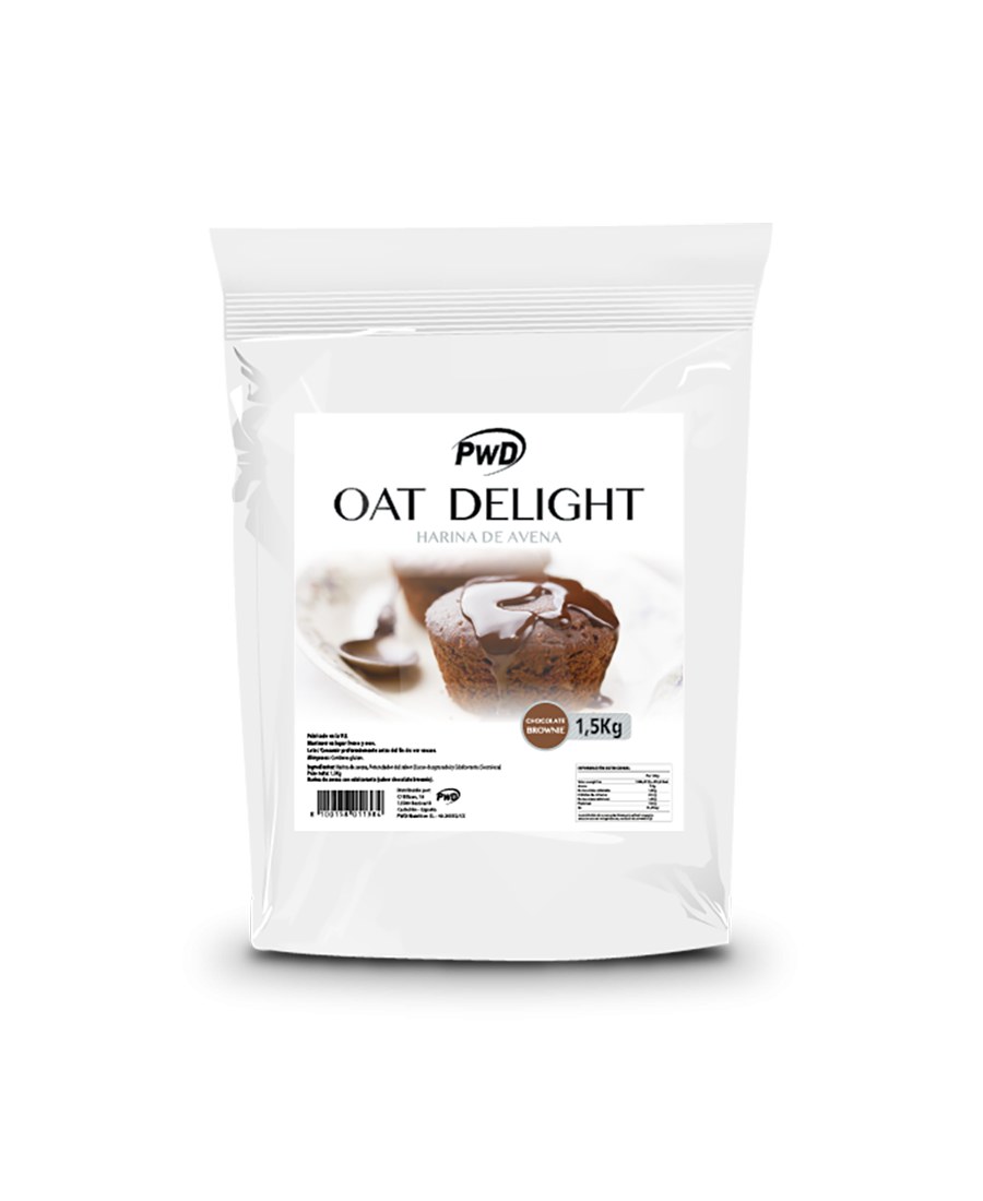Oat Delight Harina de Avena 1,5 Kg | PWD Nutrition - Dietetica Ferrer