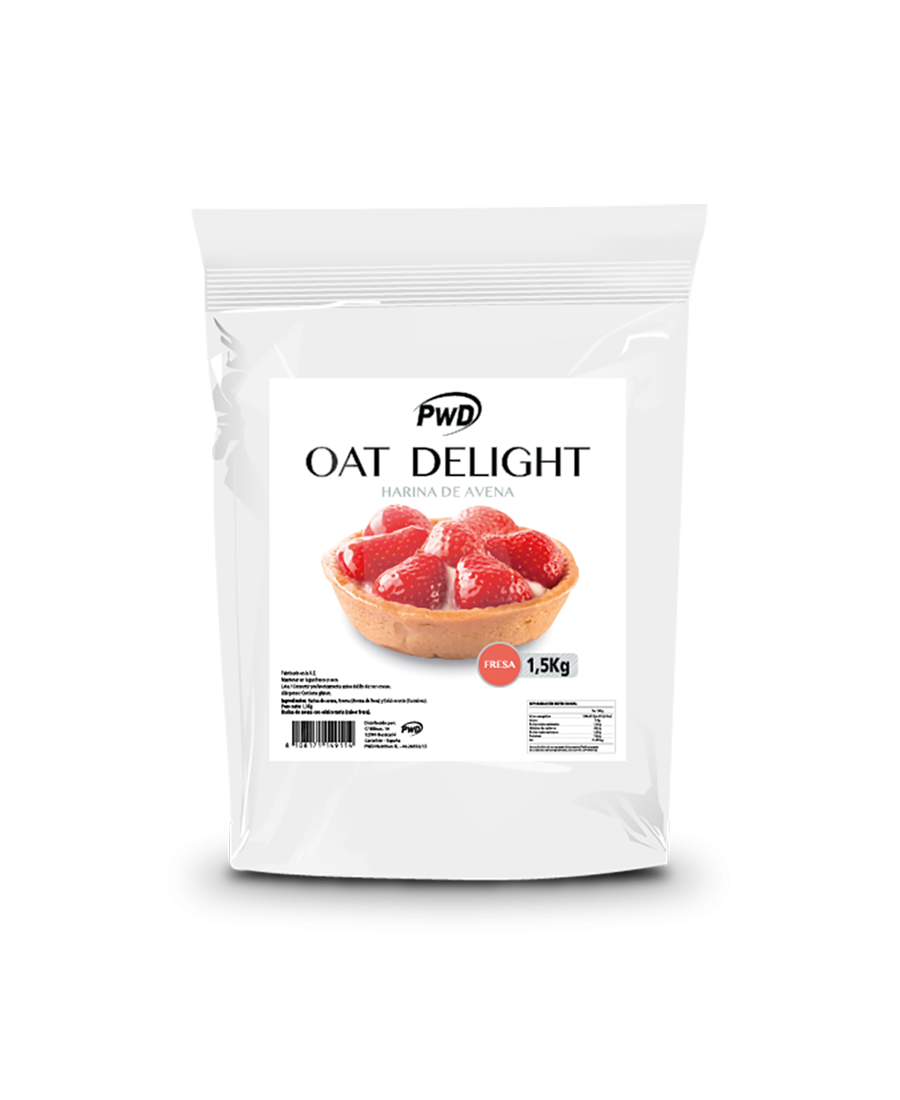 Oat Delight Harina de Avena 1,5 Kg | PWD Nutrition - Dietetica Ferrer