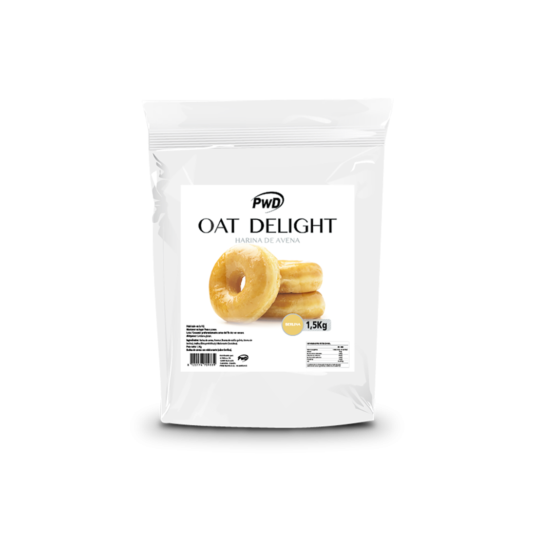 Oat Delight Harina de Avena 1,5 Kg | PWD Nutrition - Dietetica Ferrer