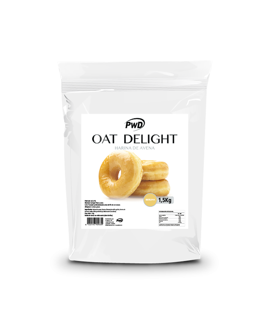 Oat Delight Harina de Avena 1,5 Kg | PWD Nutrition - Dietetica Ferrer