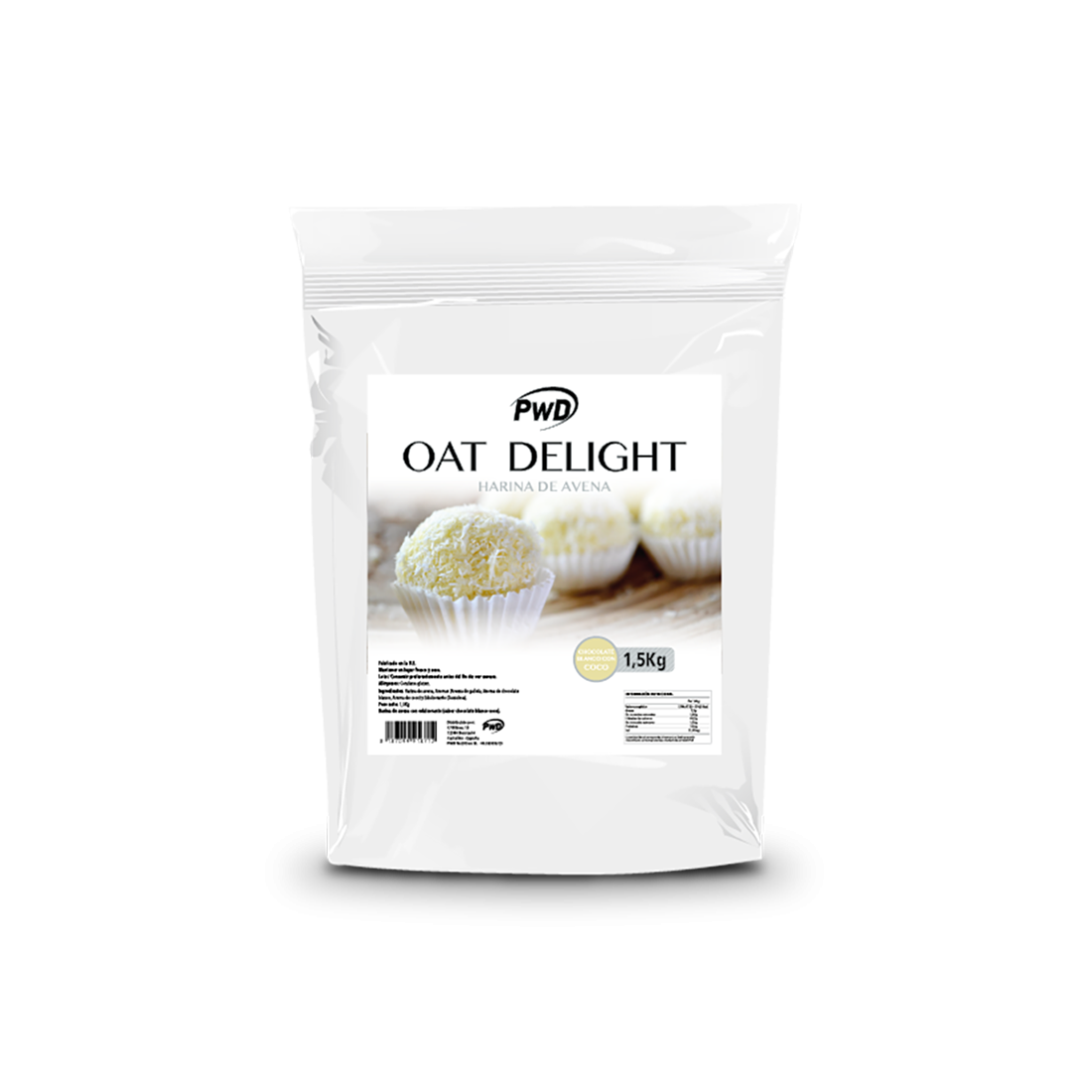 Oat Delight Harina de Avena 1,5 Kg | PWD Nutrition - Dietetica Ferrer